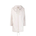 Herno White Polyester Coat