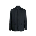 Herno Black Polyester Coat