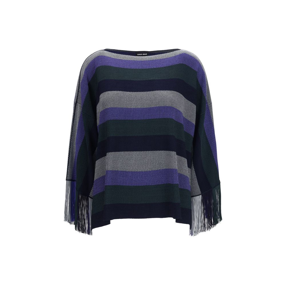 Giorgio Armani Multicolor Viscose Sweatshirt