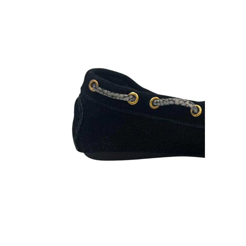 Borbonese Black Rubber Women Loafer
