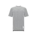 Thom Browne Gray Cotton Long Sleeve T-Shirt