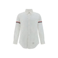 Thom Browne White Cotton Shirt