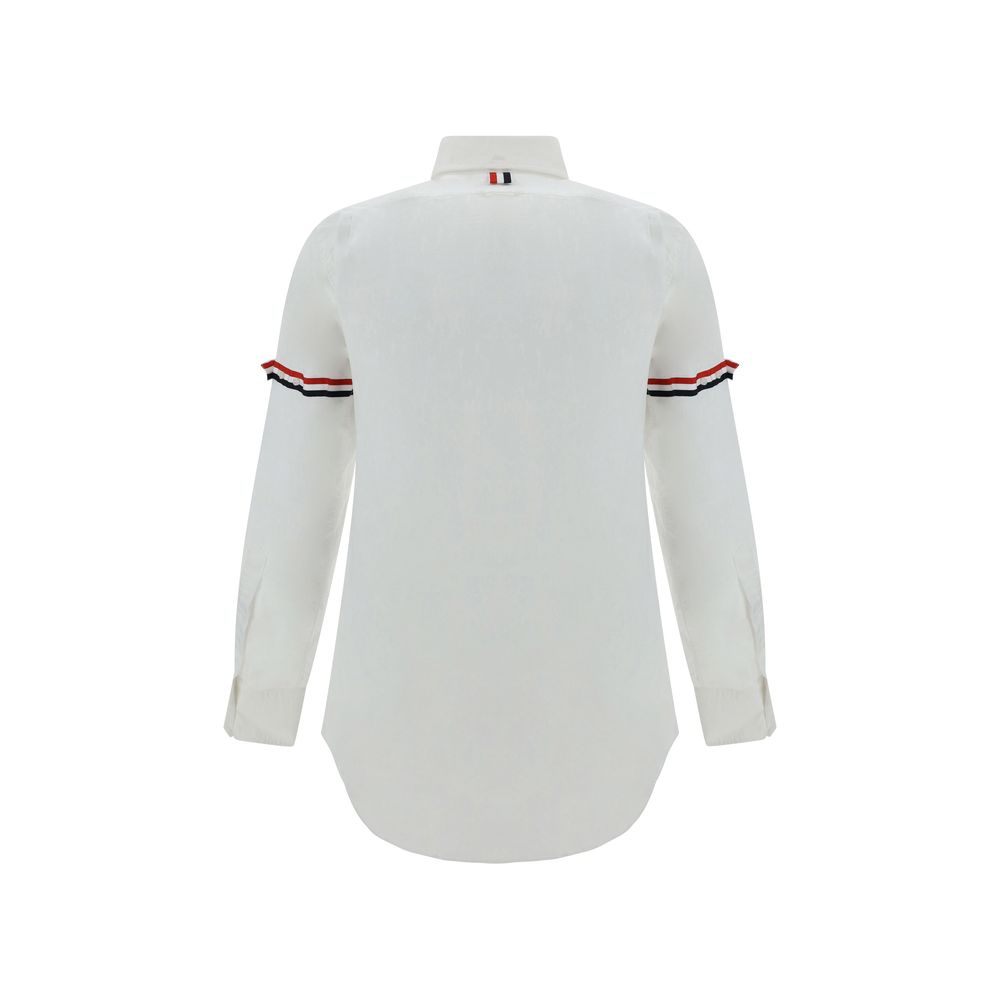 Thom Browne White Cotton Shirt