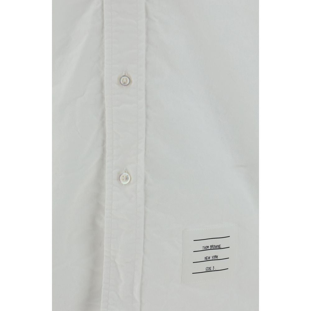 Thom Browne White Cotton Shirt
