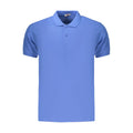 Rifle Blue Cotton Men's Polo Shirt