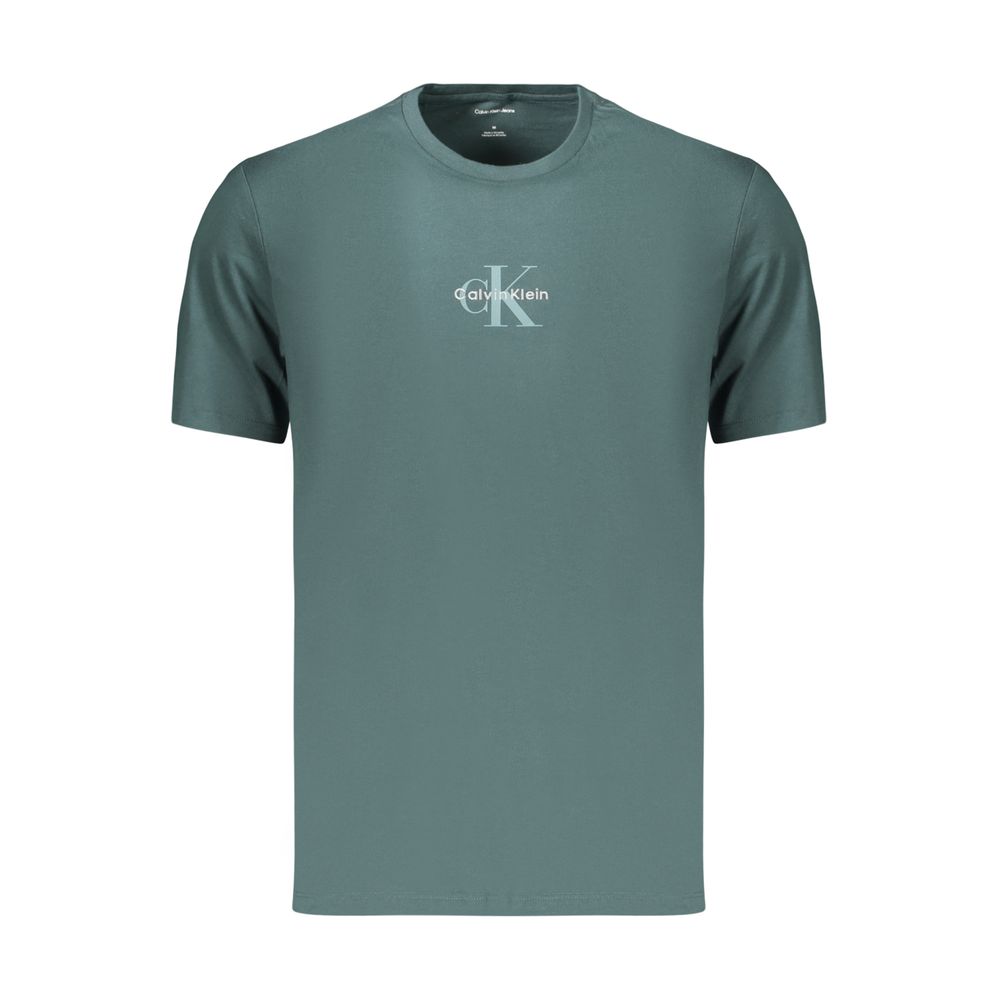 Calvin Klein Blue Cotton Men's T-Shirt