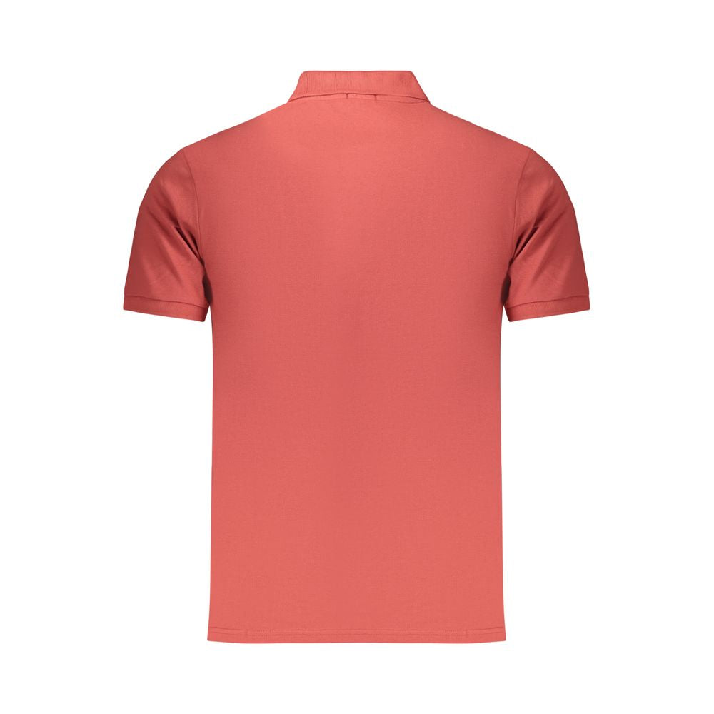 Rifle Red Cotton Men's Polo Shirt