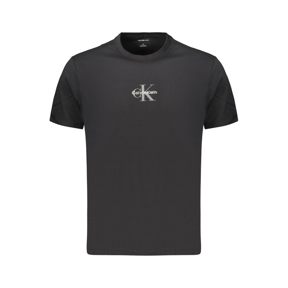 Calvin Klein Black Cotton Men's T-Shirt