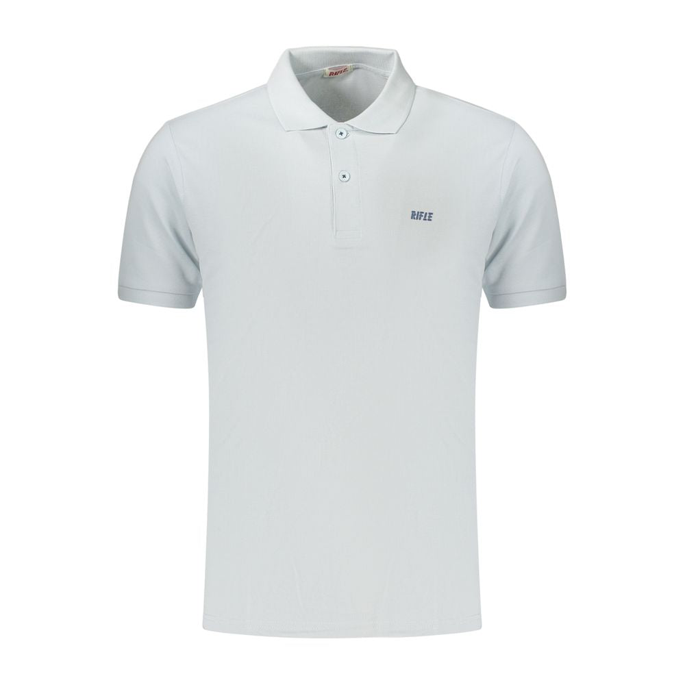 Rifle Azzurro Cotton Men's Polo