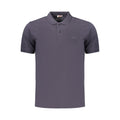 Rifle Blue Cotton Men's Polo