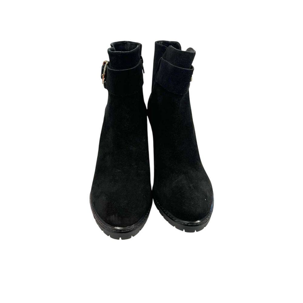 Borbonese Black Leather Women's Boot
