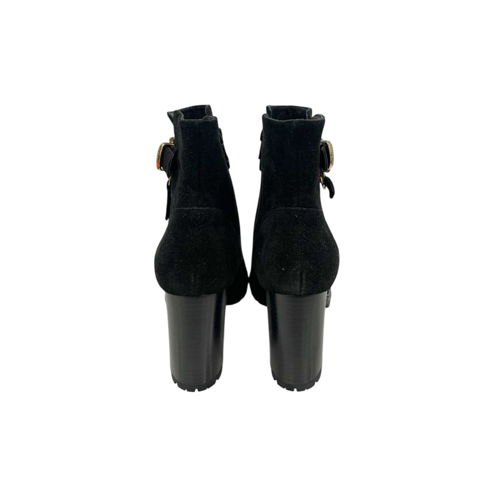 Borbonese Black Leather Women's Boot