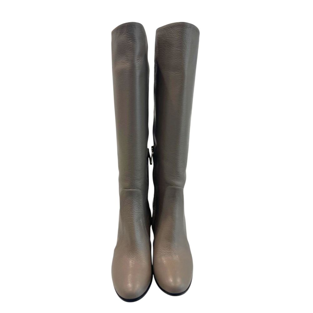 Borbonese Brown Leather Women Boot