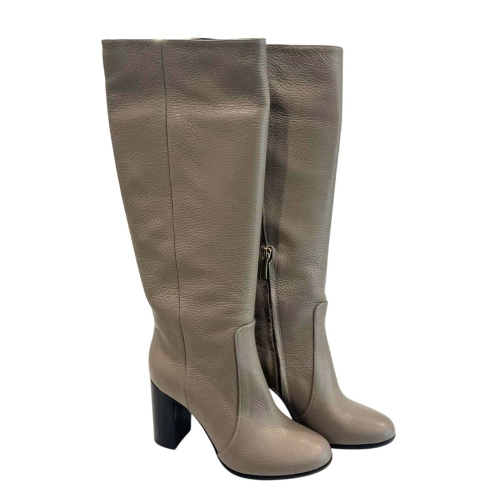 Borbonese Brown Leather Women Boot