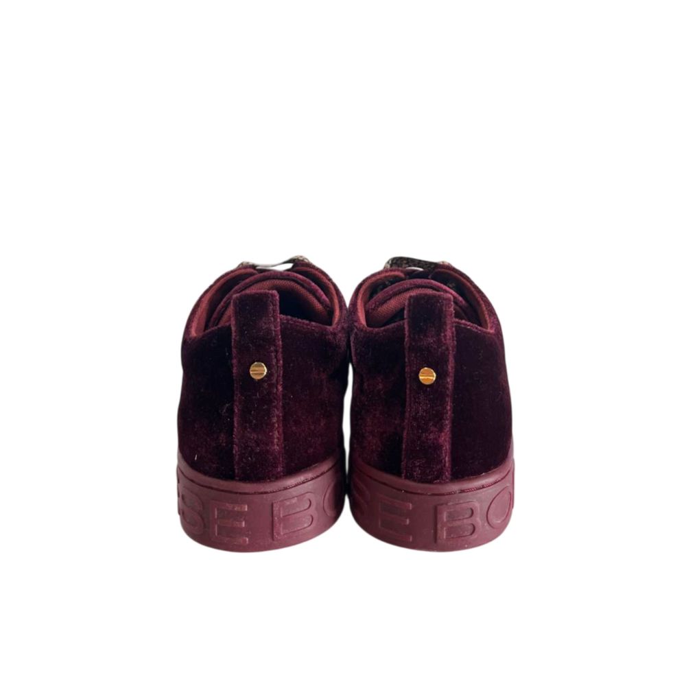 Borbonese Red Synthetic Women Sneaker