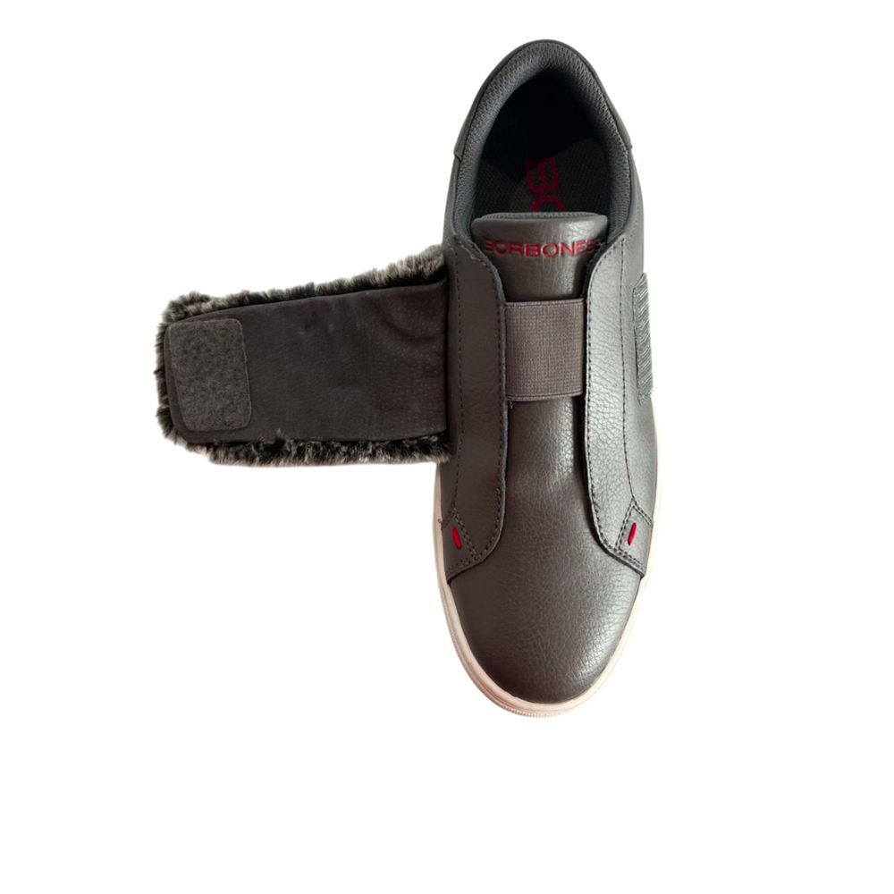 Borbonese Grey Rubber Women Sneaker