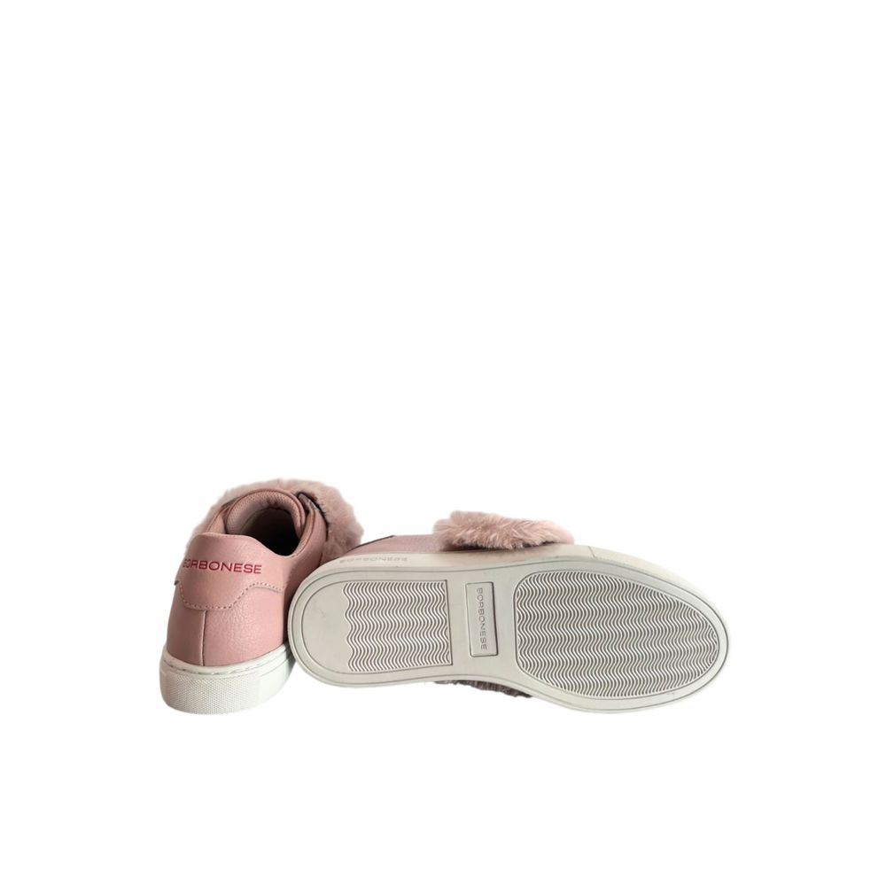 Borbonese Pink Rubber Women Sneaker