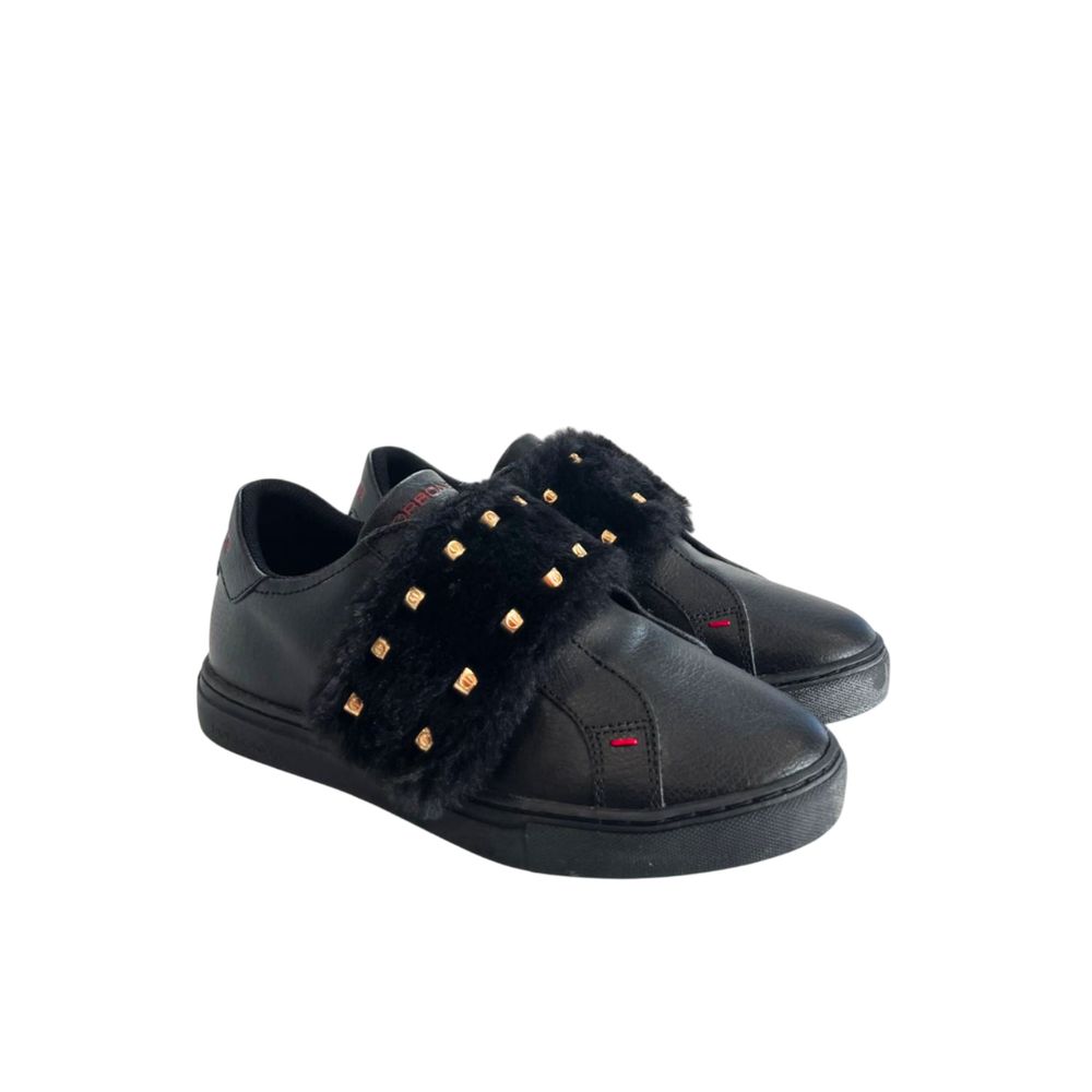 Borbonese Black Rubber Women's Sneaker