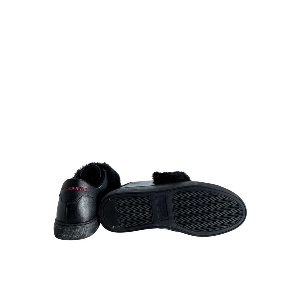Borbonese Black Rubber Women's Sneaker