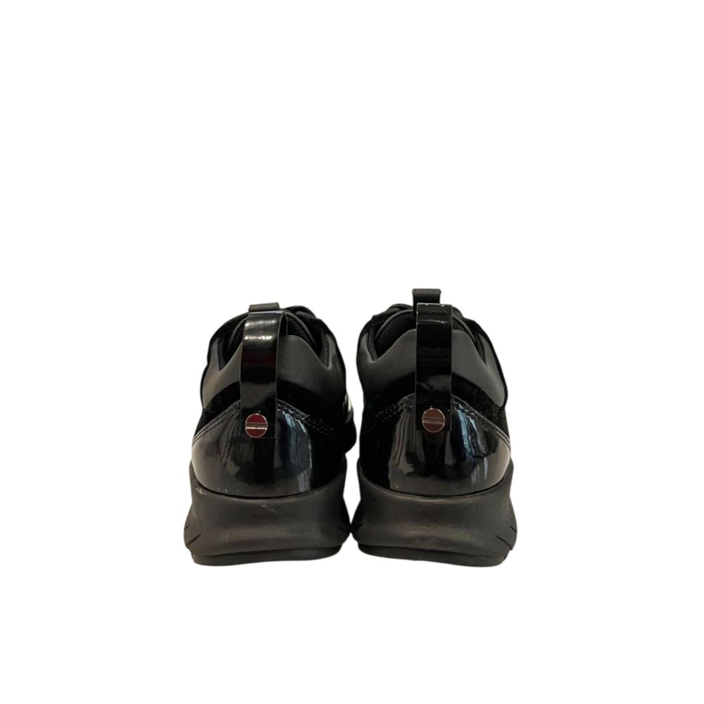 Borbonese Black Fabric Women Sneaker