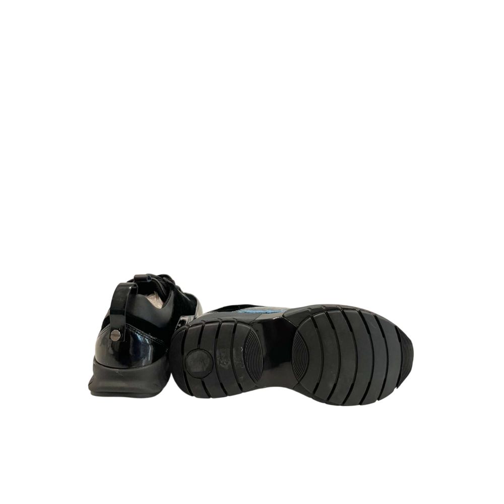 Borbonese Black Fabric Women Sneaker