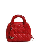 Christian Dior Small Dior Toujours Bag Black Macrocannage Calfskin