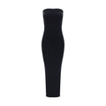 Wolford Black Cotton Cocktail Dress