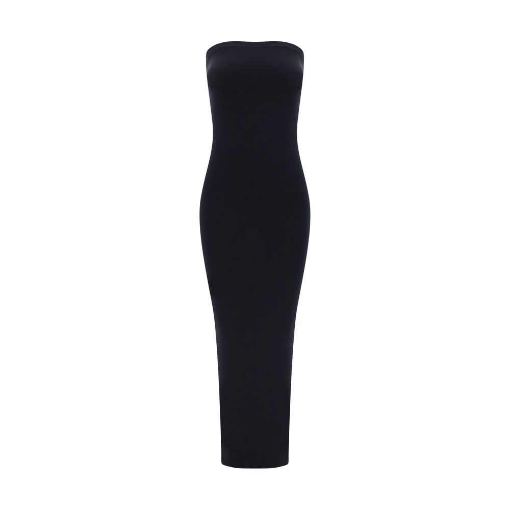 Wolford Black Cotton Cocktail Dress