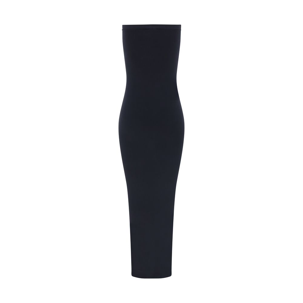 Wolford Black Cotton Cocktail Dress