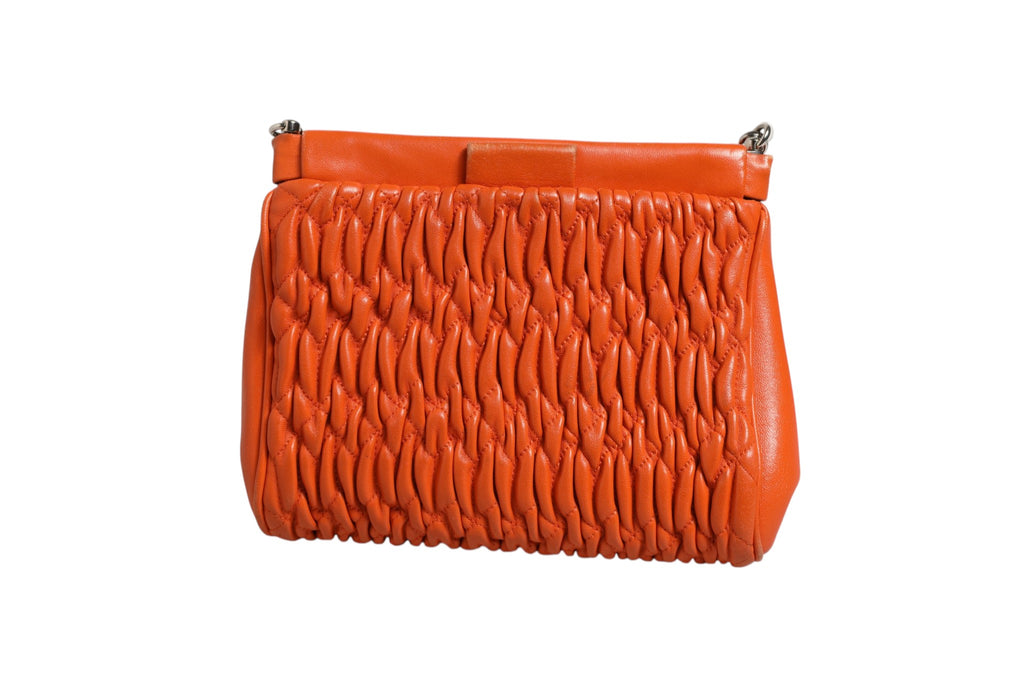 Miu Miu Orange crystal crossbodybag