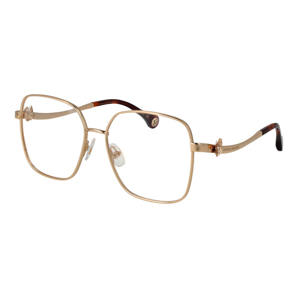 Carolina Herrera Gold Metal Glasses (Frames)