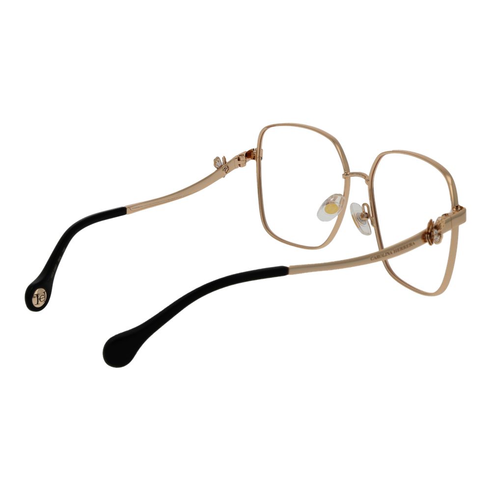 Carolina Herrera Gold Metal Glasses (Frames)