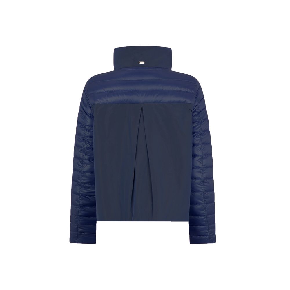 Herno Blue Polyamide Full-Length Jacket