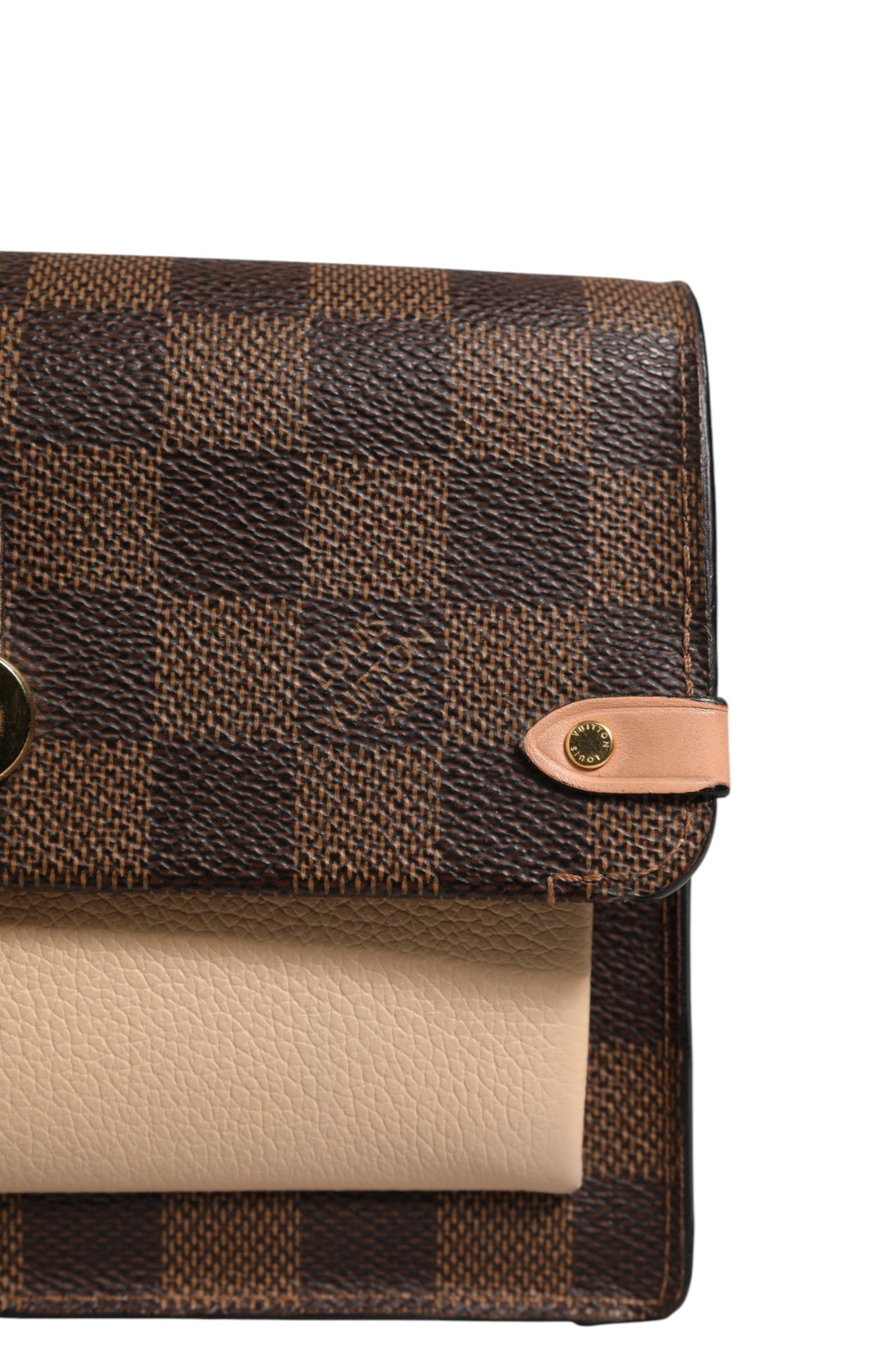 Louis Vuitton Damier Ebene Vavin Chain Wallet