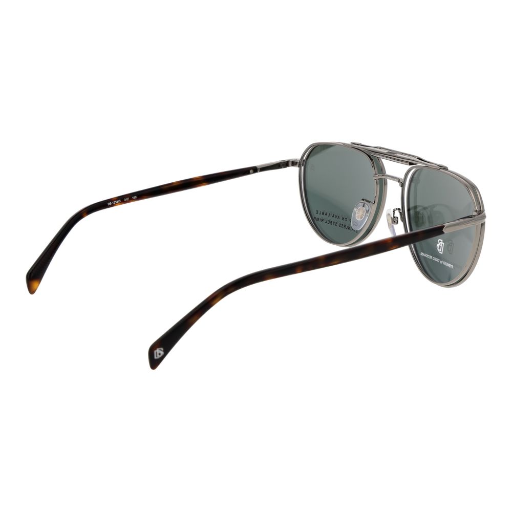 David Beckham Silver Metal Glasses (Frames)