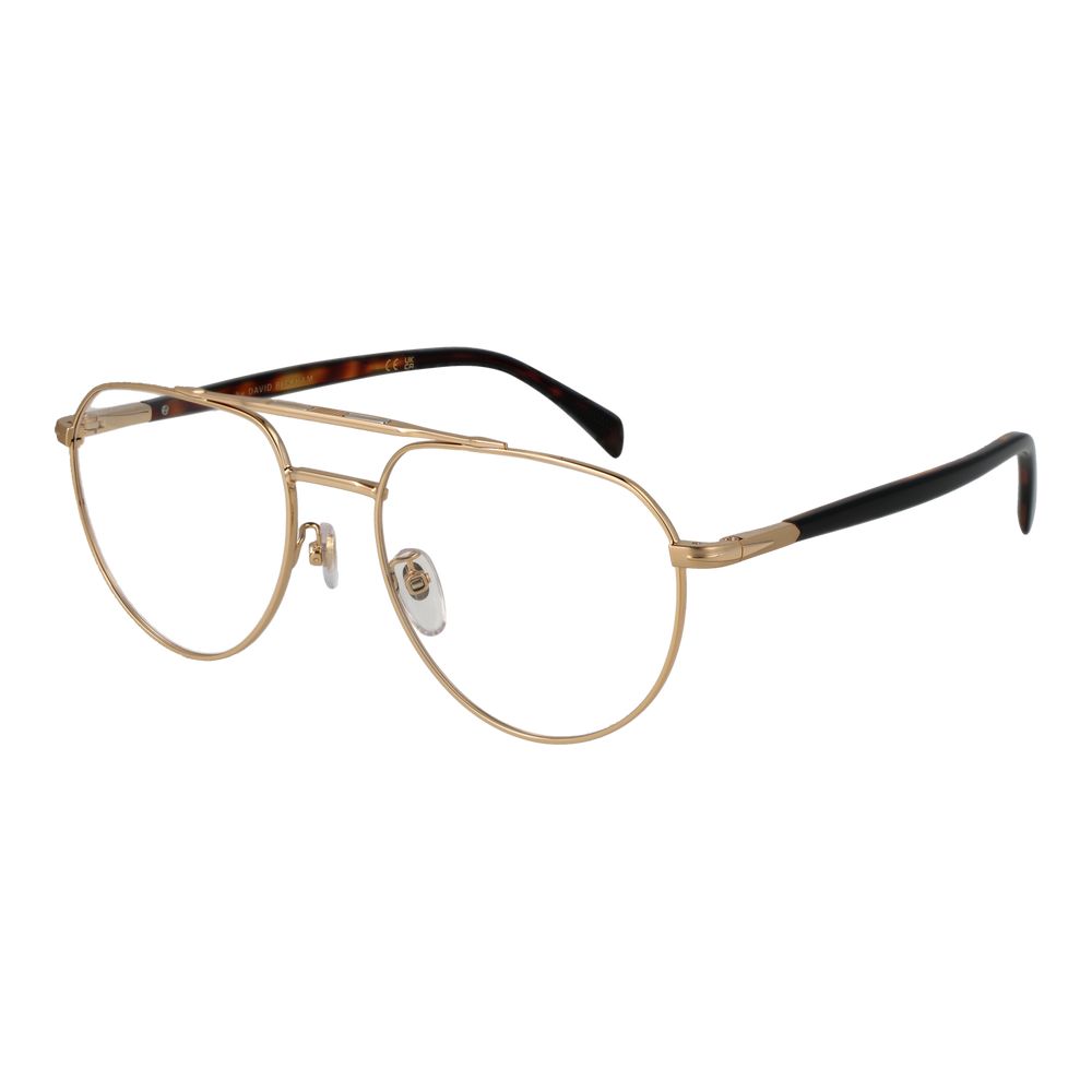 David Beckham Gold Metal Glasses (Frames)