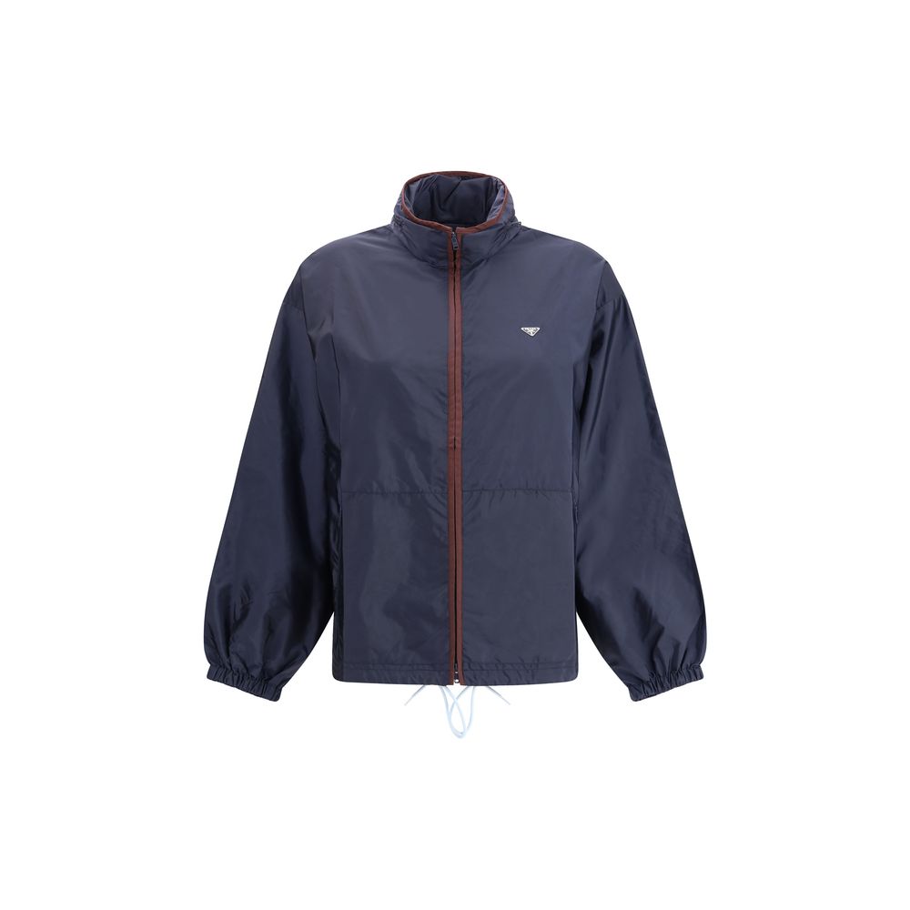 Prada Blue Polyamide Shell Jacket