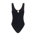 Hunza G Black Polyamide One-Piece Swimsuit