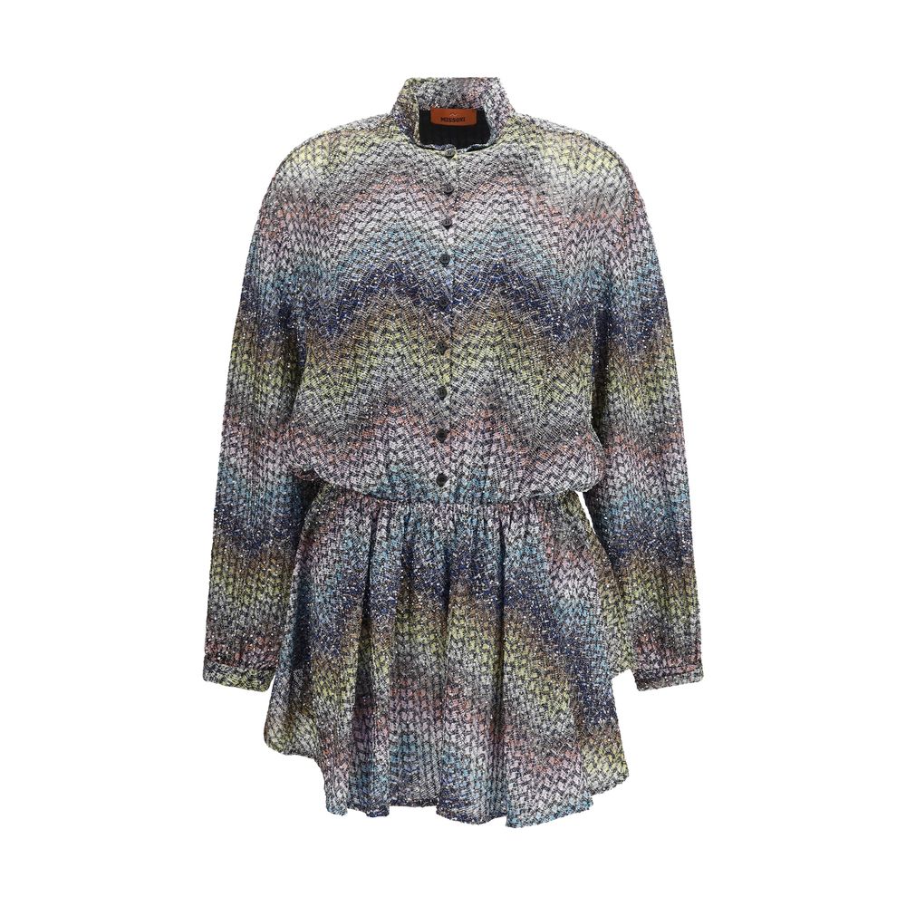 Missoni Multicolor Viscose Casual Dress