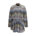 Missoni Multicolor Viscose Casual Dress