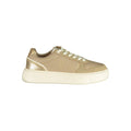 U.S. POLO ASSN. Beige Polyurethane Women's Sneaker