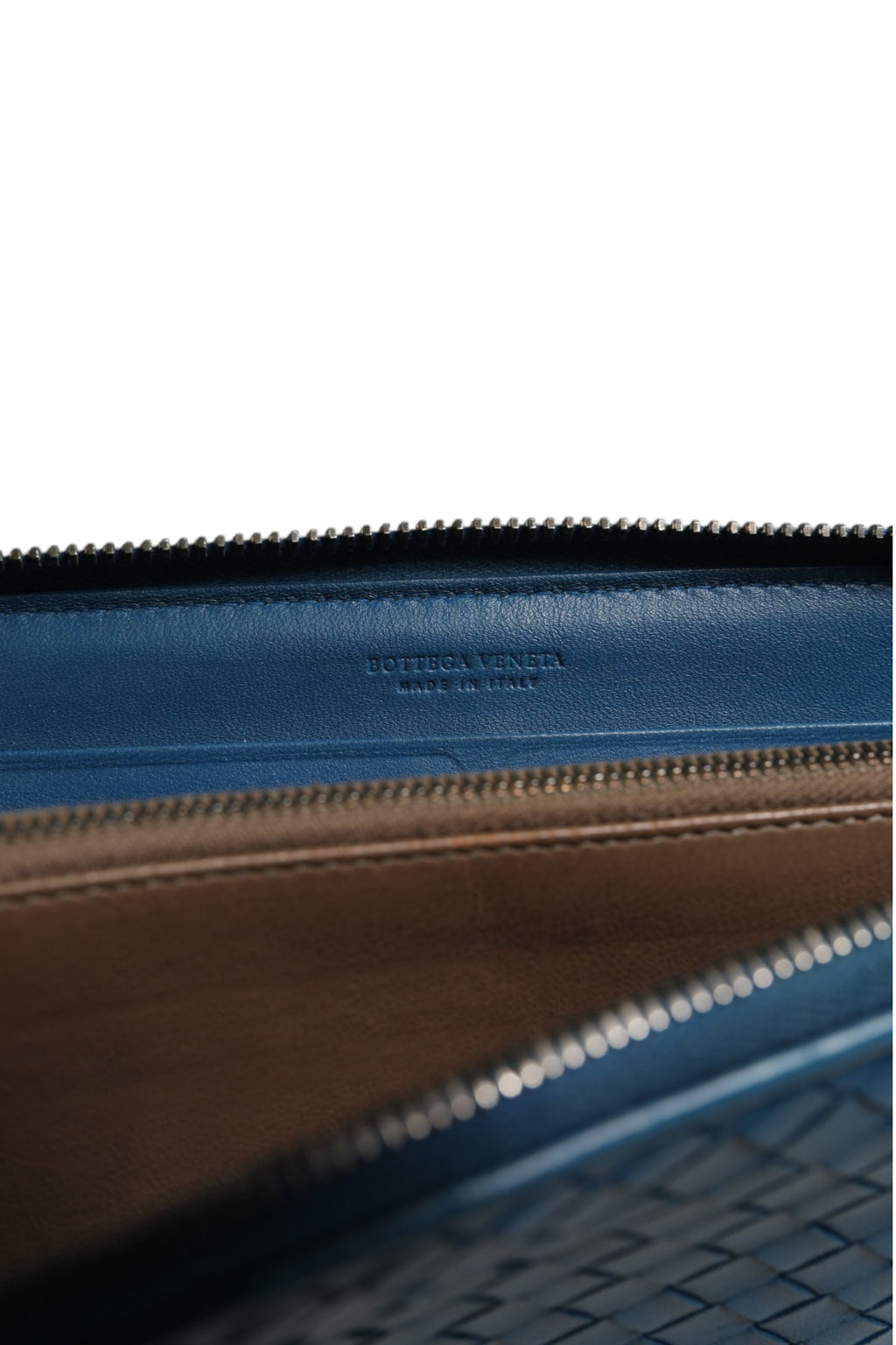 Bottega Veneta Intrecciato Zip Around Wallet