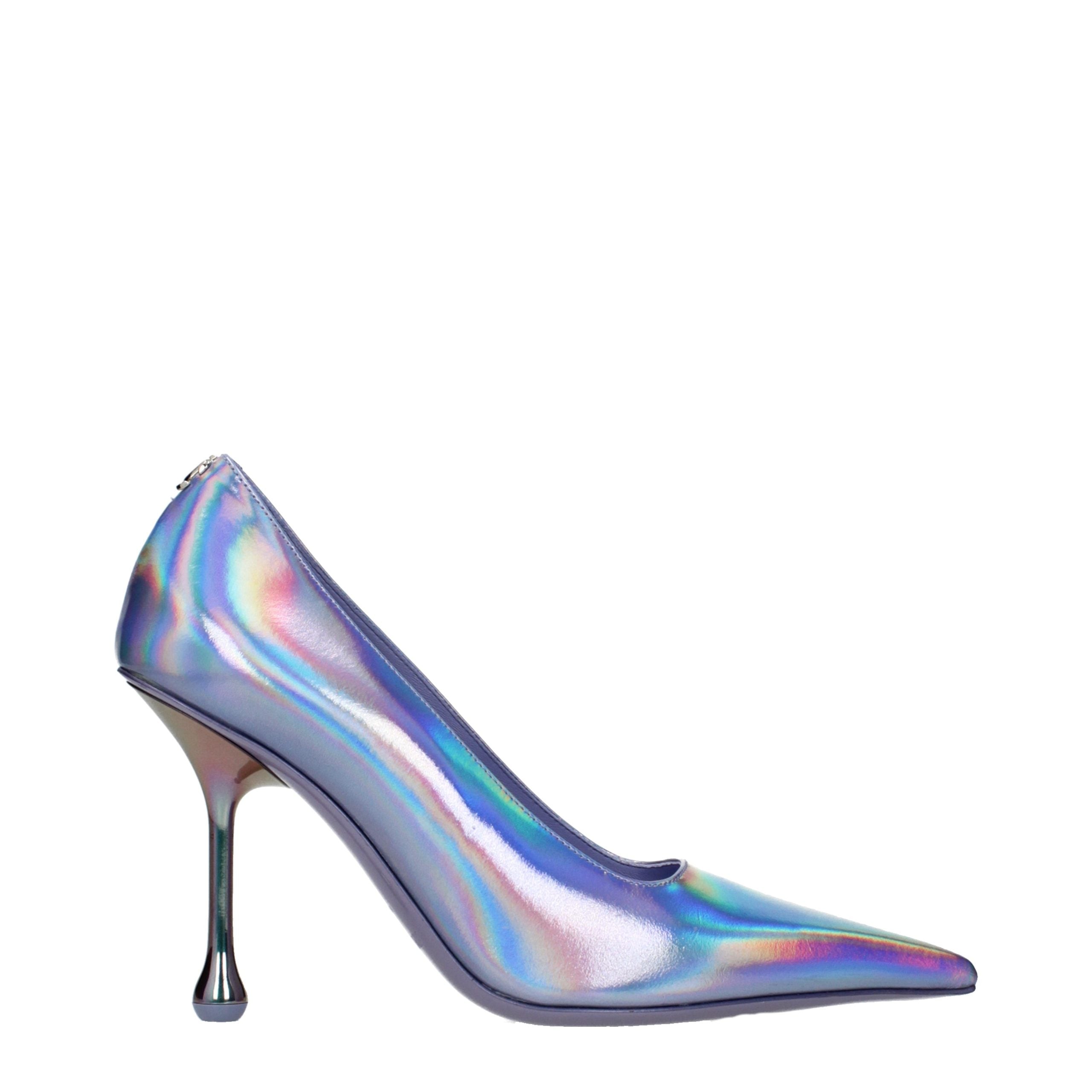 Jimmy Choo Purple Leather High Heel Pumps