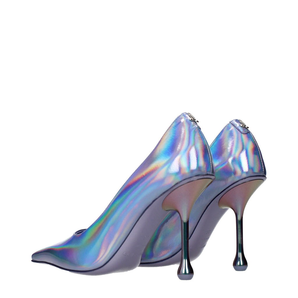 Jimmy Choo Purple Leather High Heel Pumps