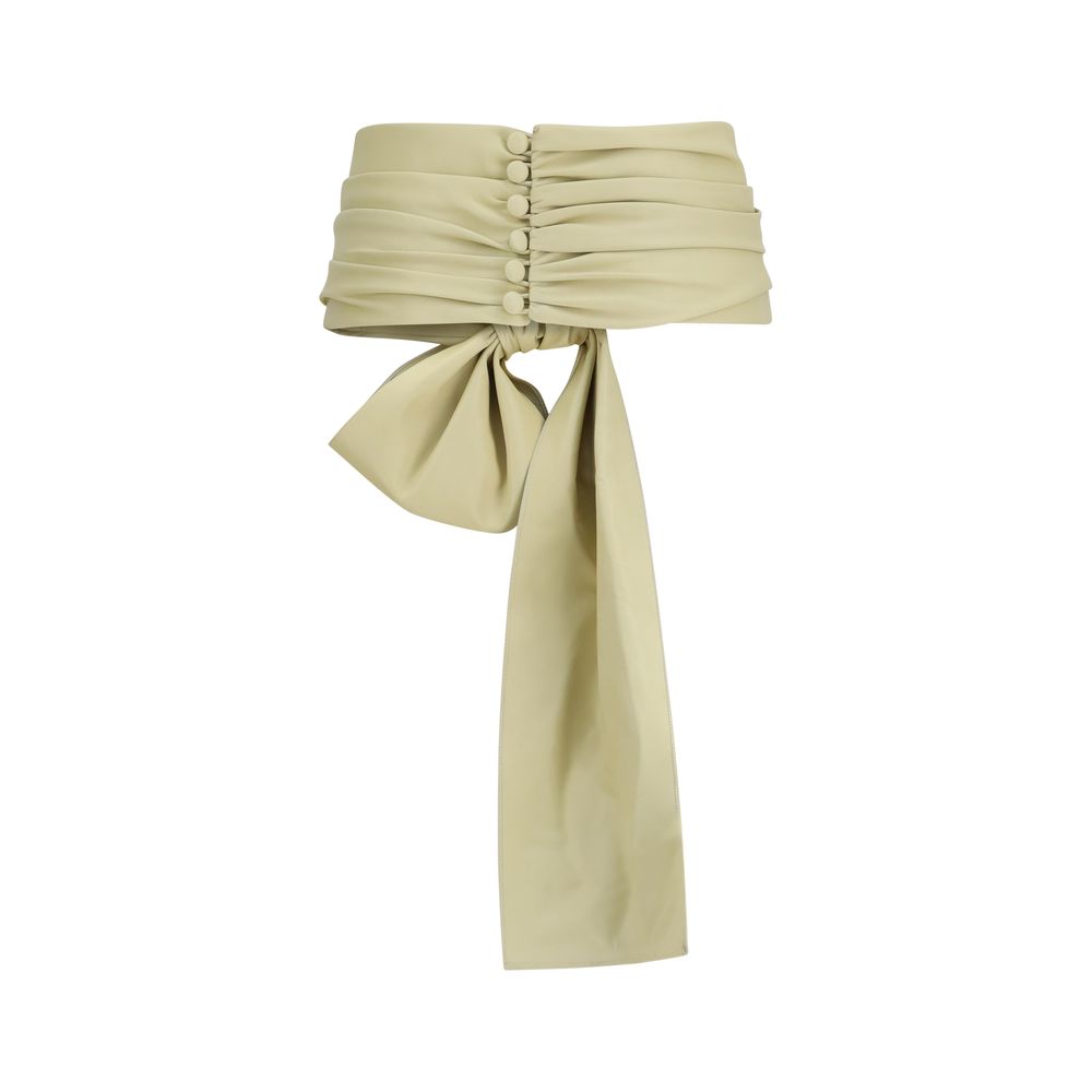 Chloé Beige Lamb Ovis Aries Aries Thin Belt