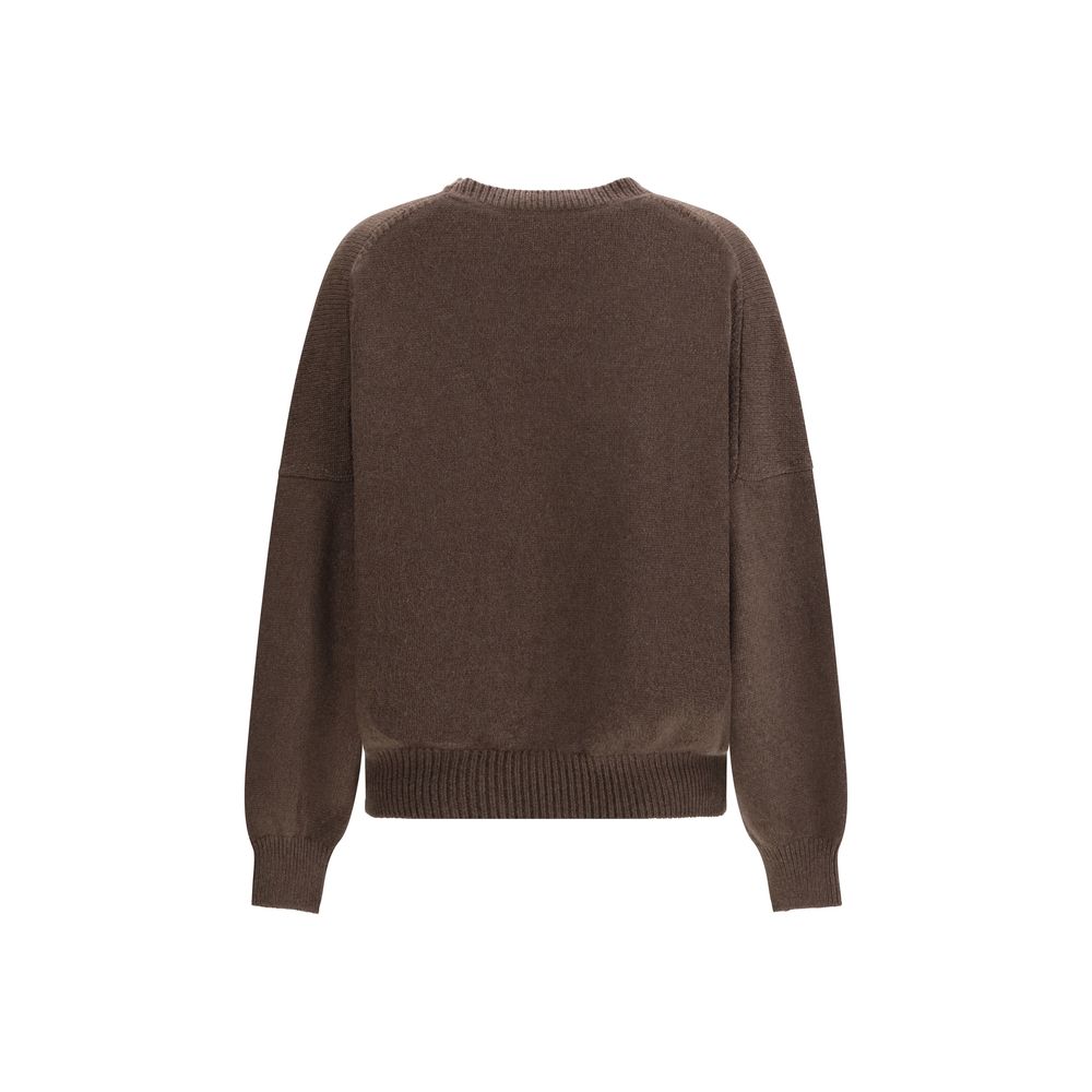 Khaite Brown Cashmere Sweater