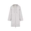 Herno Gray Elastane Coat