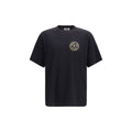 Versace Jeans Black Cotton T-Shirt