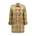 Burberry Multicolor Polyester Trench Coat
