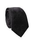 Dolce & Gabbana Black Solid 100% Silk Adjustable Men Tied Necktie Tie
